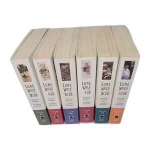 Lone Wolf And Cub Manga Lot 6 Books Volumes 8 - 13 Dark Horse Comicsbg